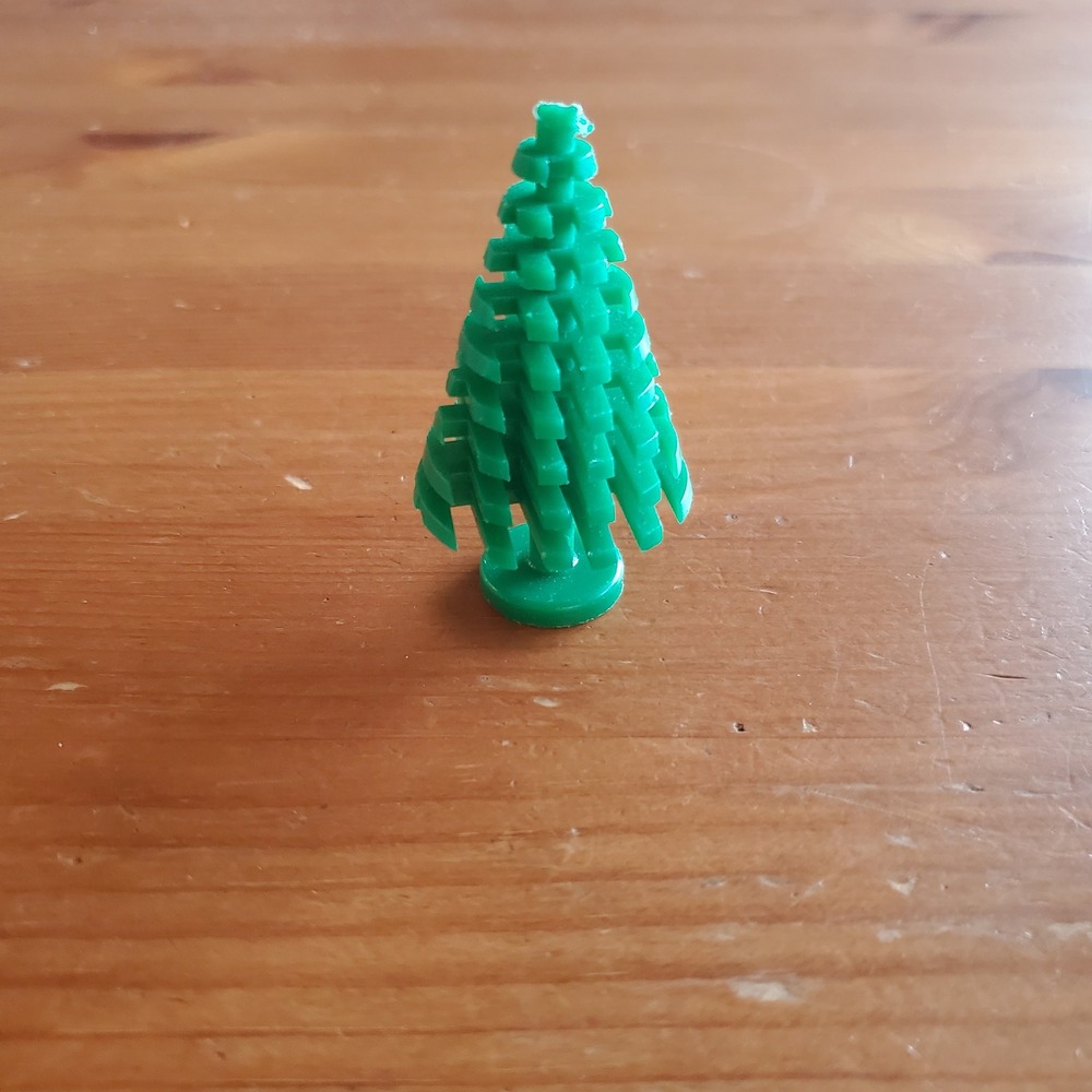 LEGO Green Pine Tree Small 1.5x2.5 Plant Landscape Part 3471 Vintage Town City
